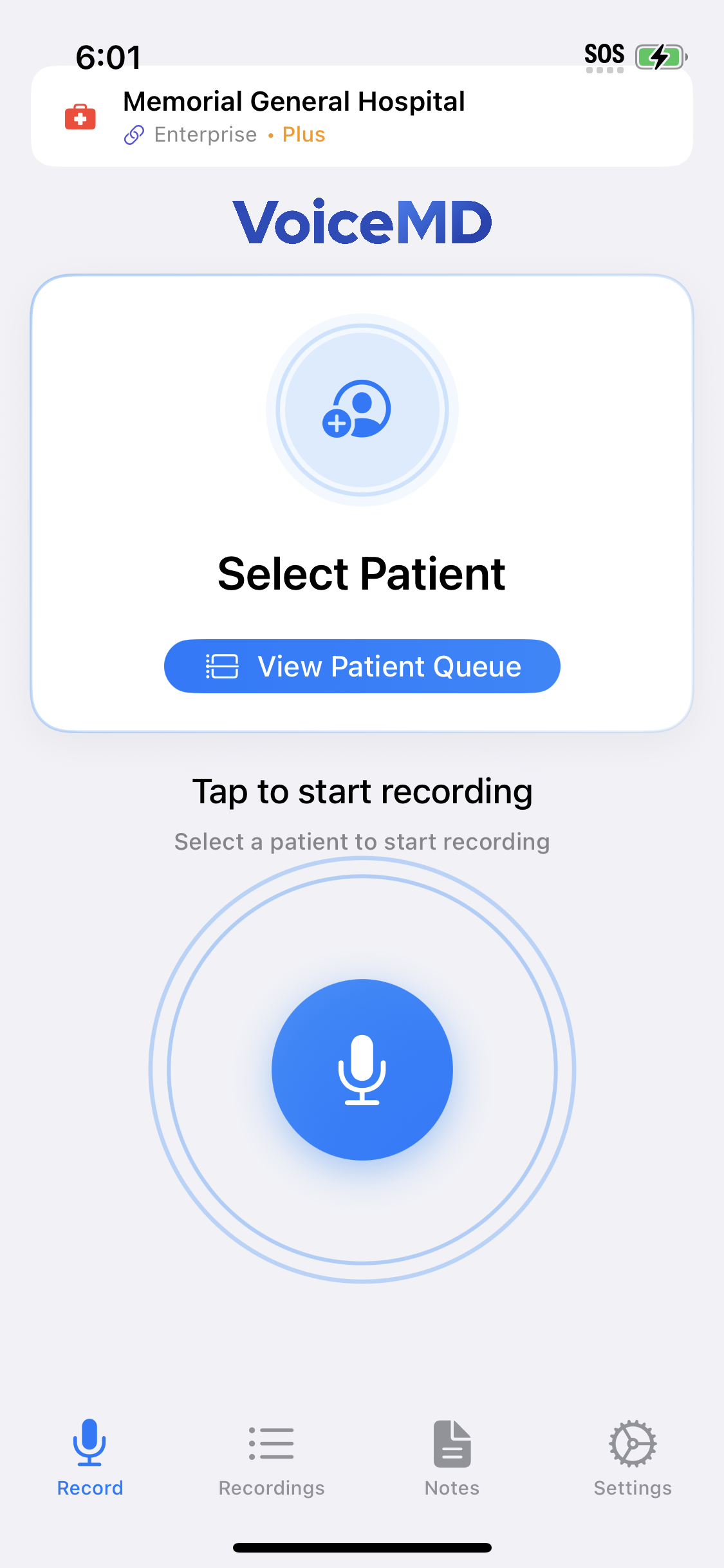 VoiceMD Screenshot 3