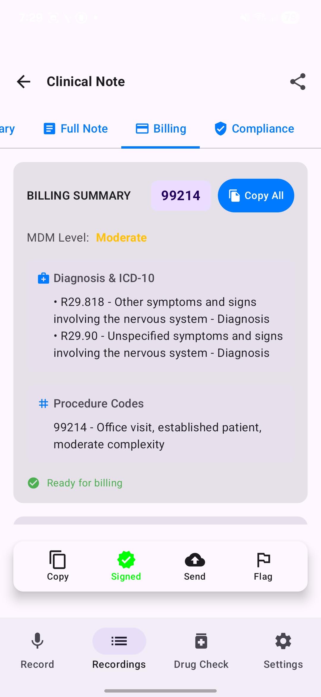 VoiceMD Screenshot 5