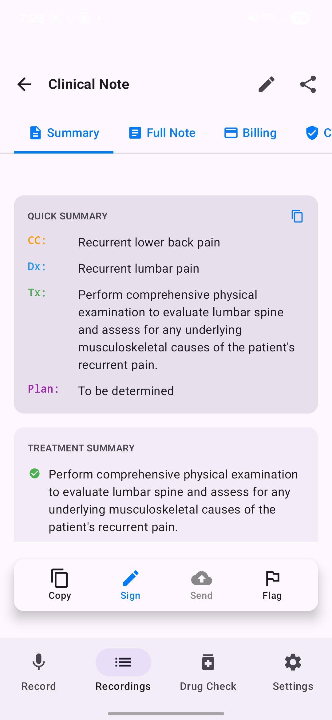VoiceMD Screenshot 8